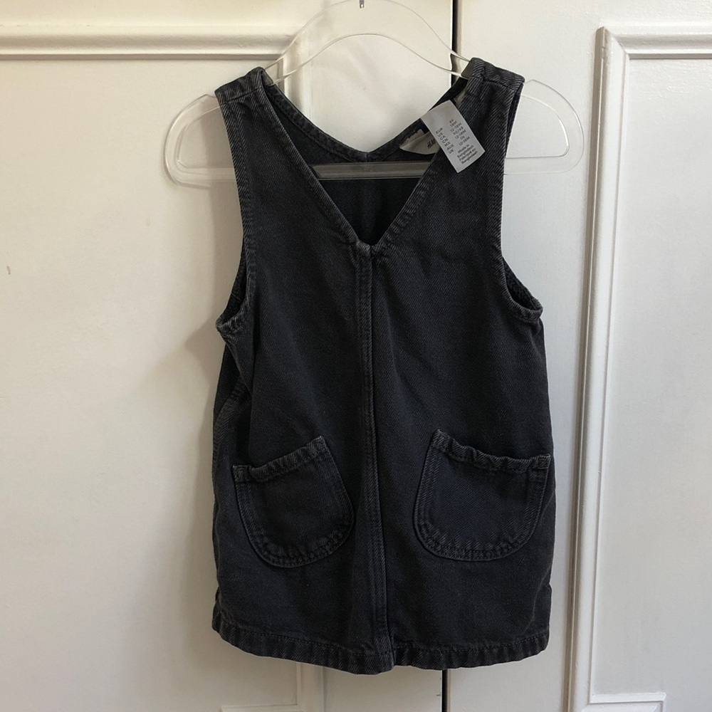 H&M Dark Gray Sleeveless Dress